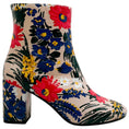 Load image into Gallery viewer, Balenciaga Multi Floral Print Leather Booties
