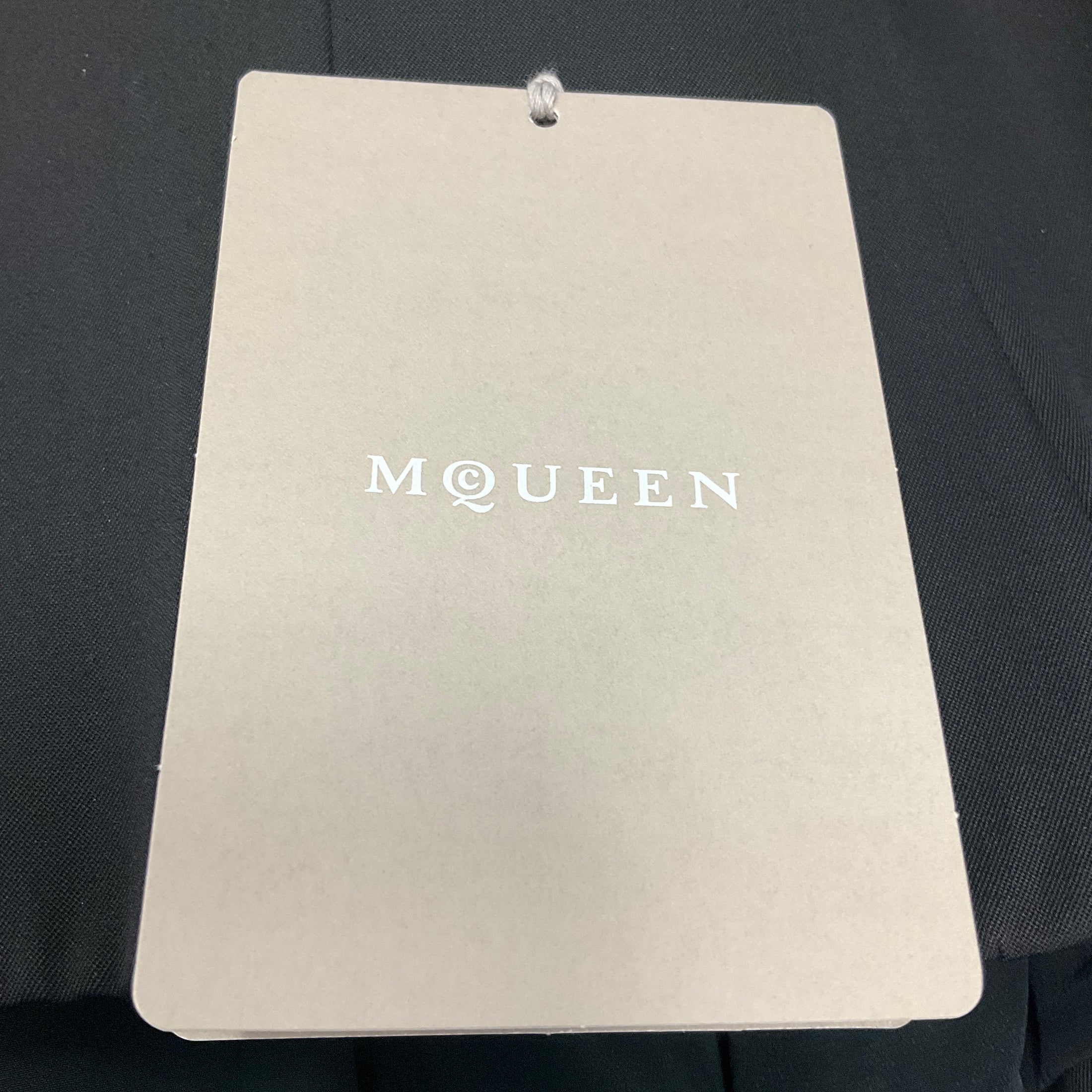 Alexander McQueen Black 2024 Bustier Top