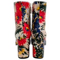 Load image into Gallery viewer, Balenciaga Multi Floral Print Leather Booties
