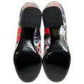Load image into Gallery viewer, Balenciaga Multi Floral Print Leather Booties
