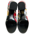 Load image into Gallery viewer, Balenciaga Multi Floral Print Leather Booties
