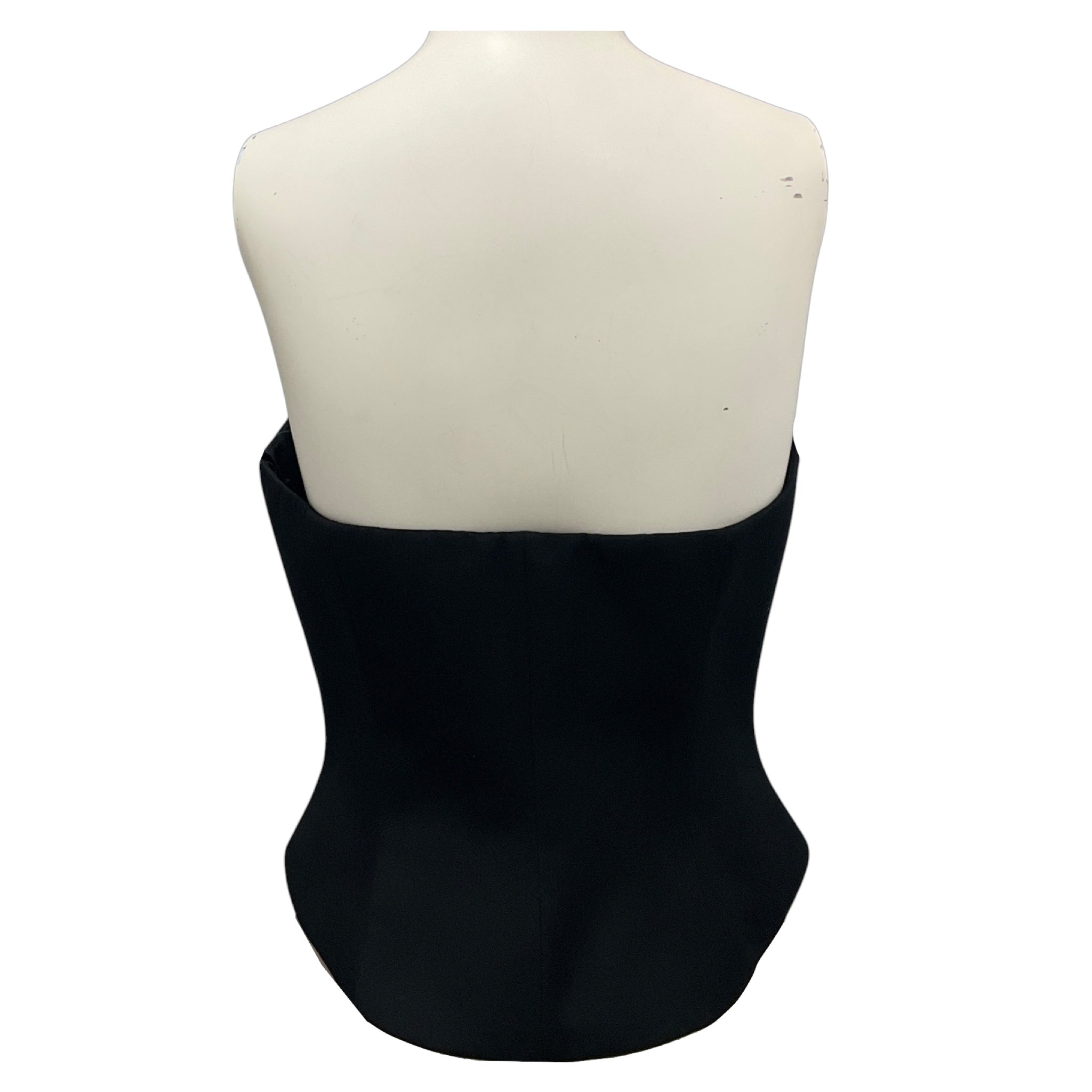 Alexander McQueen Black 2024 Bustier Top
