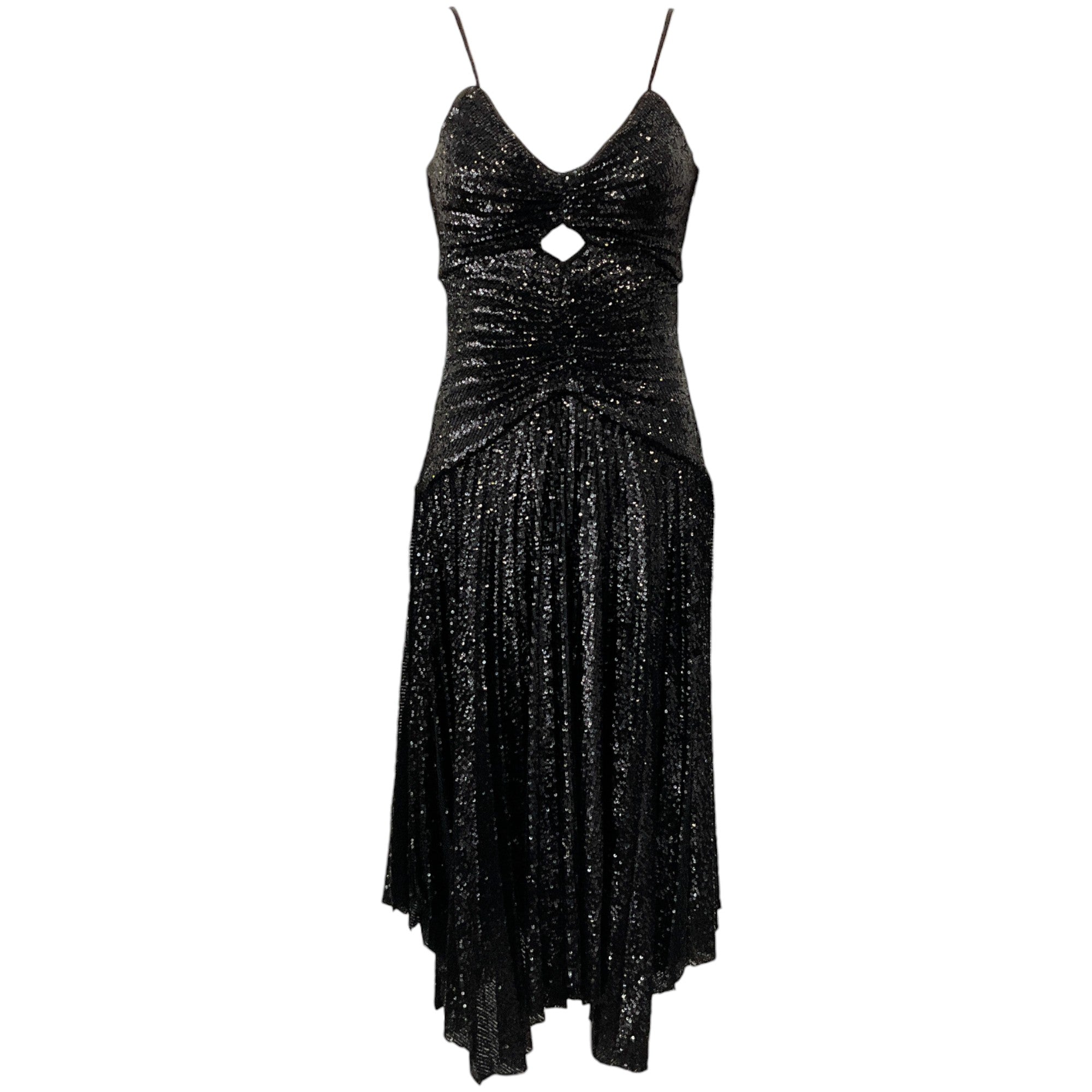 A.L.C. Black Sequined Lou Dress