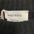 Load image into Gallery viewer, Alexander McQueen Black 2024 Mesh Tulle Detail Knit Pullover Sweater

