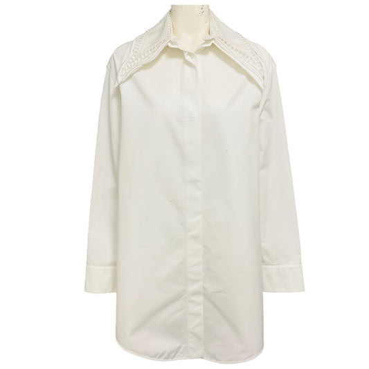 Jil Sander White Cotton Poplin Shirt