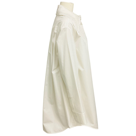 Jil Sander White Cotton Poplin Shirt