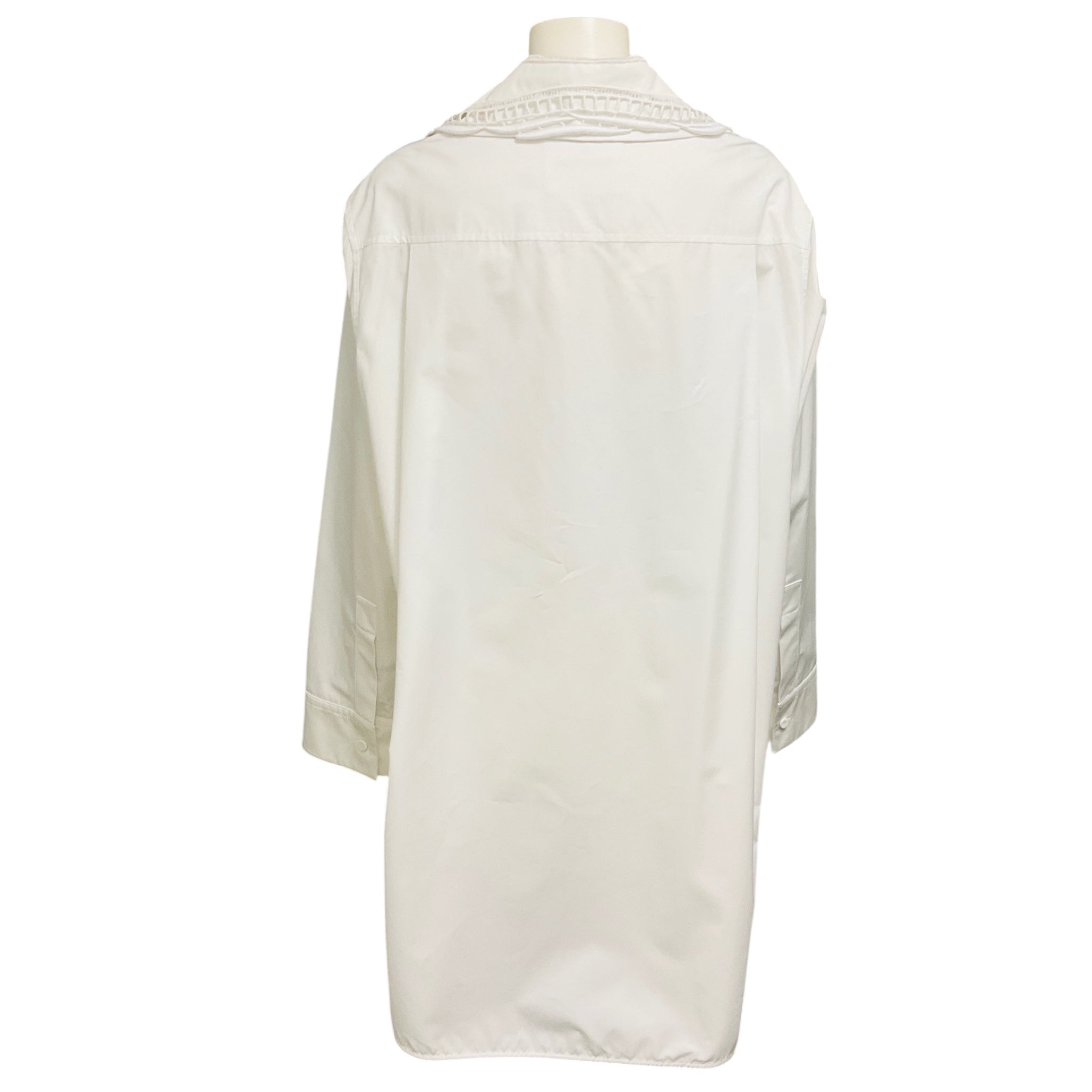 Jil Sander White Cotton Poplin Shirt