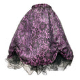 Load image into Gallery viewer, Vicky Tiel Couture Vintage Purple / Black Lace A-Line Skirt
