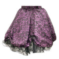 Load image into Gallery viewer, Vicky Tiel Couture Vintage Purple / Black Lace A-Line Skirt
