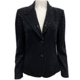 Load image into Gallery viewer, St. John Vintage Black Embellished Evening Jacket
