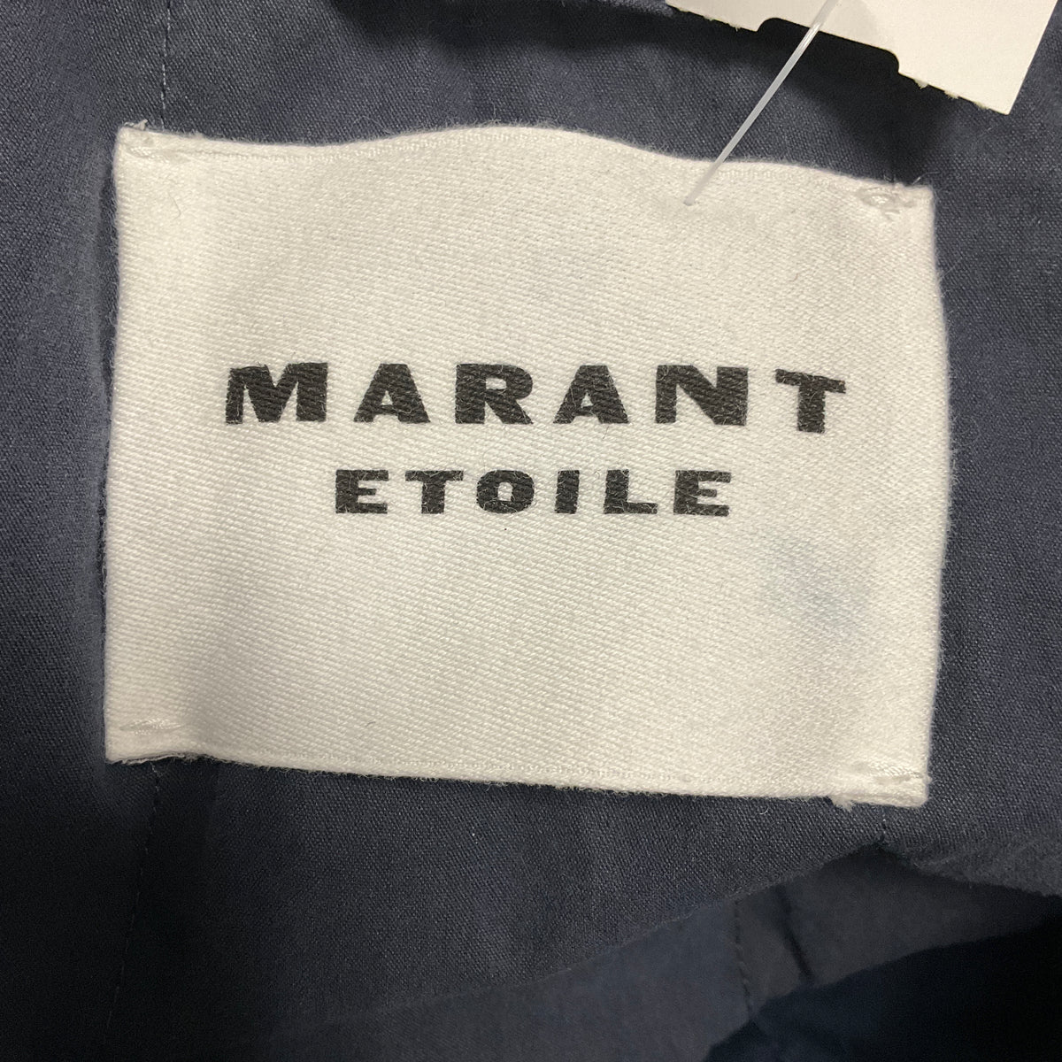 Isabel Marant Etoile Faded Black Desha Two-Toned Cotton Utility Jacket