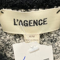 Load image into Gallery viewer, L'Agence White / Black Arielle Knit Jacket
