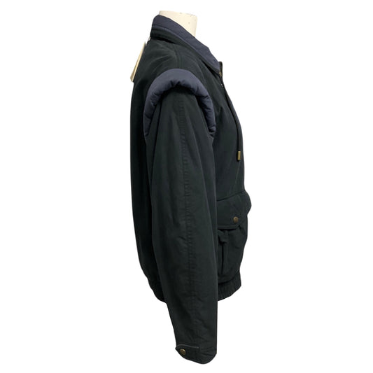Isabel Marant Etoile Faded Black Desha Two-Toned Cotton Utility Jacket