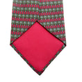 Load image into Gallery viewer, Hermes Red / Green Silk Geometric Print Men's Tie
