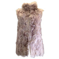 Load image into Gallery viewer, Pologeorgis Pink Lamb Fur Vest
