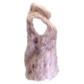 Load image into Gallery viewer, Pologeorgis Pink Lamb Fur Vest
