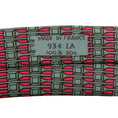 Load image into Gallery viewer, Hermes Red / Green Silk Geometric Print Men's Tie
