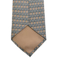 Load image into Gallery viewer, Hermes Taupe Silk Chain Print Men's Tie
