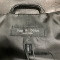 Load image into Gallery viewer, Rag & Bone Black Ash Lamb Leather Blazer
