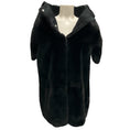 Load image into Gallery viewer, Maison Martin Margiela Black Short Sleeved Fur Coat
