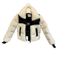 Load image into Gallery viewer, SAM. White / Black Tula Sherpa Down Puffer Jacket
