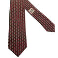 Load image into Gallery viewer, Hermes Brown / Pink Silk Buckle Print Men's Tie
