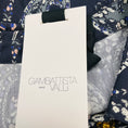 Load image into Gallery viewer, Giambattista Valli Navy Multi Paisley Printed Cotton Midi Dress
