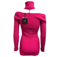 Load image into Gallery viewer, Arch4 Fuchsia Amandine Convertible Ribbed Cashmere Sweater
