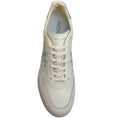 Load image into Gallery viewer, Premiata Ivory / Platinum Leather Micol Platform Sneakers
