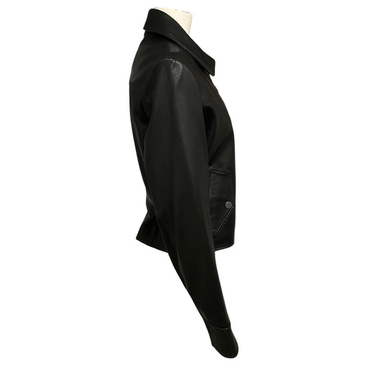 Simkhai Black Freeman Leather Jacket