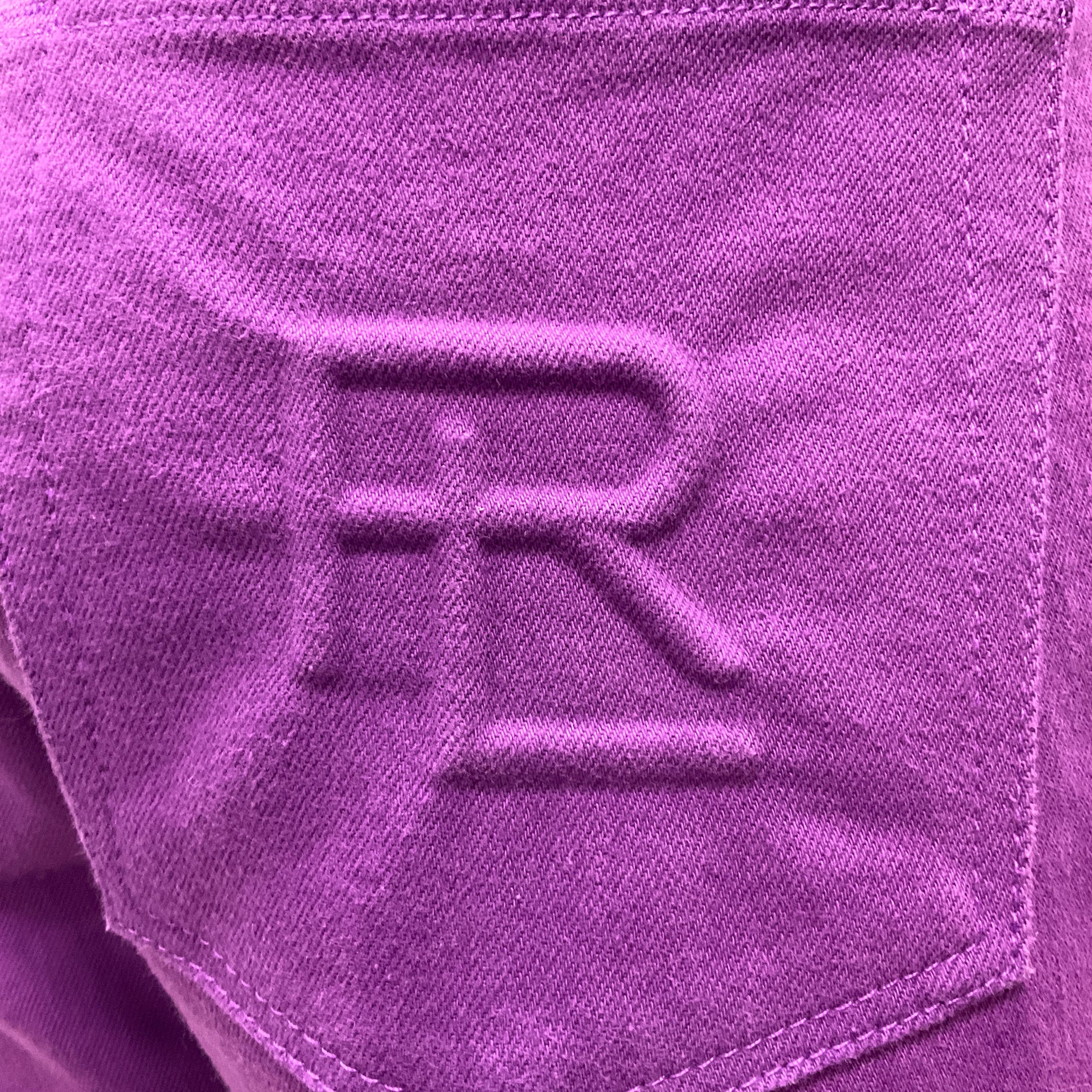 Ralph Lauren Collection Purple Five Pocket Denim Jeans