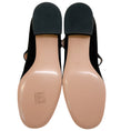 Load image into Gallery viewer, Gianvito Rossi Black Suede Mary Ribbon Pumps
