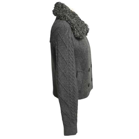 Simkhai Charcoal Grey Giovana Wool Jacket