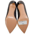 Load image into Gallery viewer, Gianvito Rossi Grey Suede Ellipsis 85 Pumps
