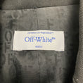 Load image into Gallery viewer, Off-White Black Single Breasted Crystal Embellished Wool Blazer
