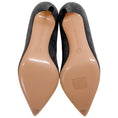 Load image into Gallery viewer, Gianvito Rossi Grey Suede Ellipsis 85 Pumps
