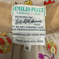 Load image into Gallery viewer, Emilio Pucci Vintage Beige / Purple / Orange / Yellow Multi Printed Silk Maxi Skirt
