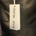 Load image into Gallery viewer, Blaze Milano Brown Sarissa Belted Velvet Trimmed Tweed Paint Jacket
