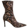 Load image into Gallery viewer, Stella McCartney Coffee Iconic Reptile Print Boots
