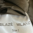 Load image into Gallery viewer, Blaze Milano Brown Sarissa Belted Velvet Trimmed Tweed Paint Jacket
