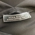 Load image into Gallery viewer, Nina Ricci Black Ruffled Crepe Midi Dress
