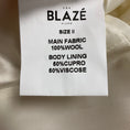 Load image into Gallery viewer, Blaze Milano Ivory One Button Wool Blazer

