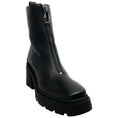 Load image into Gallery viewer, Jimmy Choo Black Smooth Leather Eugenie 80 Zip Front Booties

