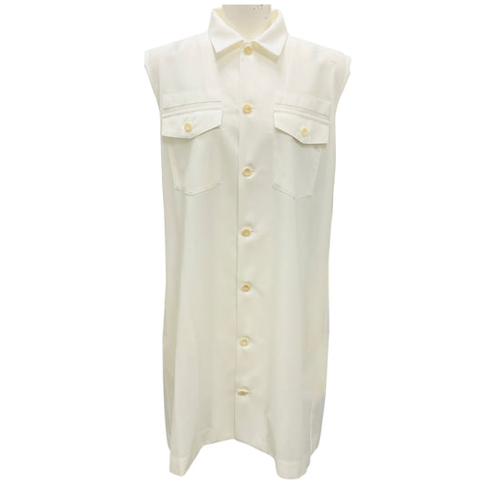 Sacai Off-White Suiting Dress