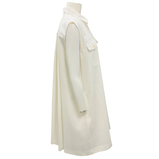 Sacai Off-White Suiting Dress