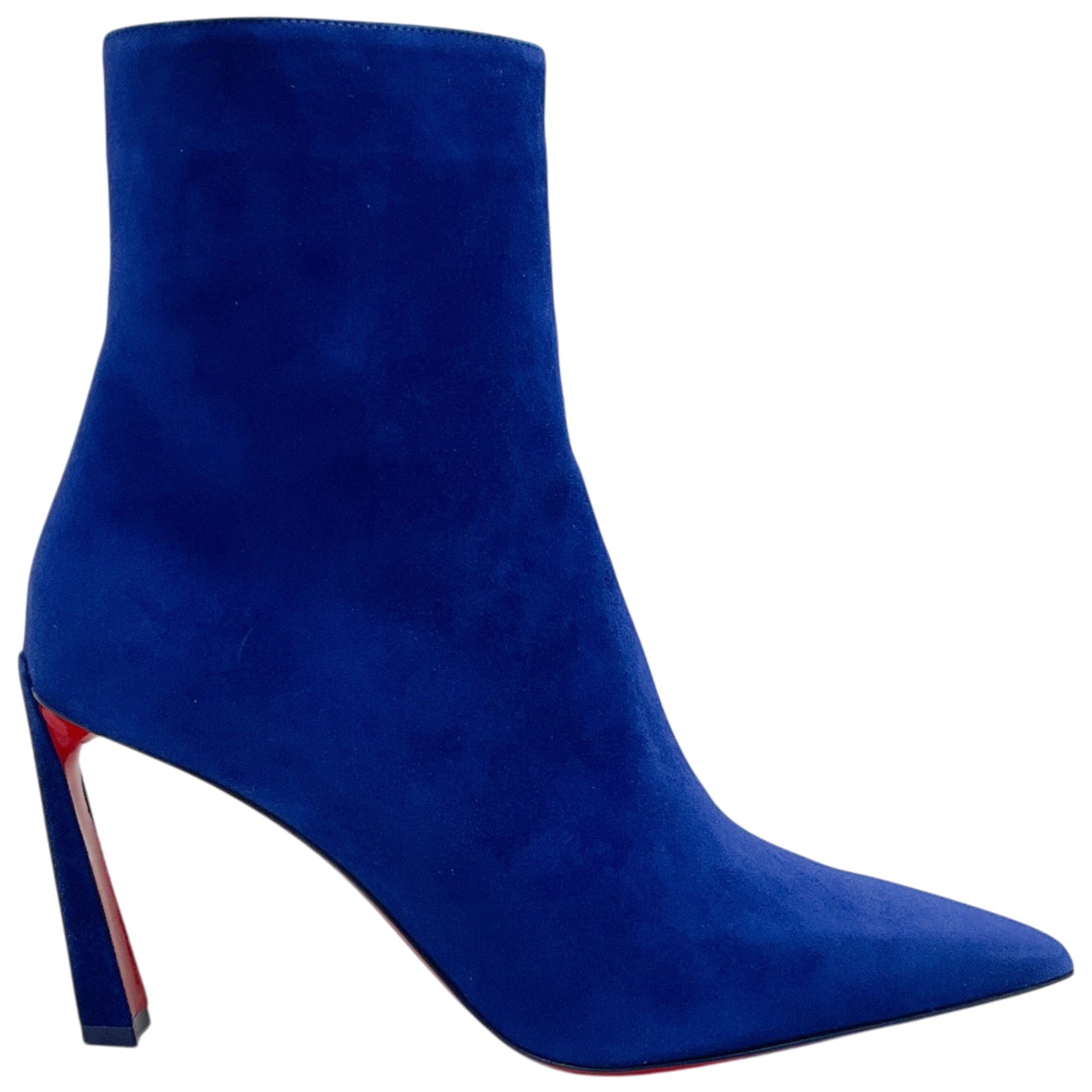 Christian Louboutin Veau Velours Galactiqueen Condora 85 Ankle Boots