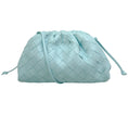 Load image into Gallery viewer, Bottega Veneta Ice Blue Woven Mini Pouch

