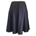 Load image into Gallery viewer, Alexandre Blanc Black / Ivory Pleated Wool Skirt
