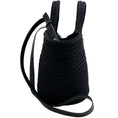 Load image into Gallery viewer, Balenciaga Black Woven Cord Ibiza Small Basket Bag
