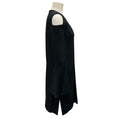 Load image into Gallery viewer, Derek Lam Black Cold Shoulder Crepe Dress
